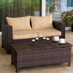 Bella-Dura® Conga Teak 54" Fabric -Famous Fabric Store Bella Dura Conga Teak 54 Fabric 73