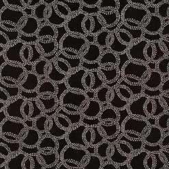 Bella-Dura® Hansel Black/White 54" Fabric