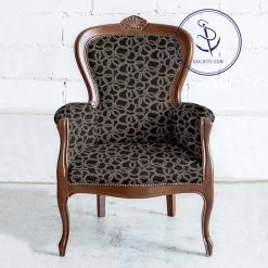 Bella-Dura® Hansel Black/White 54" Fabric -Famous Fabric Store Bella Dura Hansel Black White 54 Fabric 71