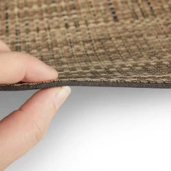 Chilewich Basketweave Bark 72" Floor Covering Fabric -Famous Fabric Store Chilewich Basketweave Bark 72 Floor Covering Fabric 4