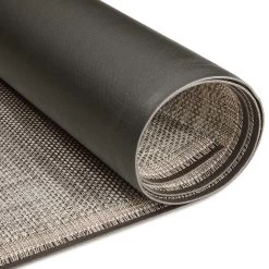 Chilewich Basketweave Oyster 72" Floor Covering Fabric