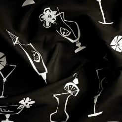 Covington Outdoor Five O'Clock Somewhere Ivory/Ebony 56" Fabric -Famous Fabric Store Covington Outdoor Five OClock Somewhere Ivory Ebony 56 Fabric 4