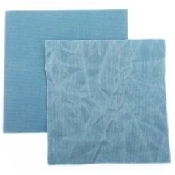 DuraWax™ Heavy Waxed Canvas Cotton Duck 12 Oz. Steel Blue 57" Fabric -Famous Fabric Store DuraWax Heavy Waxed Canvas Cotton Duck 12 oz. Steel Blue 57 Fabric 3