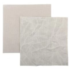 DuraWax™ Light Waxed Canvas Cotton Duck 12 Oz. Cloud Grey 57" Fabric -Famous Fabric Store DuraWax Light Waxed Canvas Cotton Duck 12 oz. Cloud Grey 57 Fabric 3