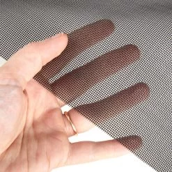 Fiberglass Mesh Charcoal 60" Fabric -Famous Fabric Store Fiberglass Mesh 60 Charcoal No See Um 5