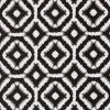 Hilary Farr Outdoor SPF Del Sol Ebony/Ivory 54" Fabric -Famous Fabric Store Hilary Farr Outdoor SPF Del Sol Ebony Ivory 54 Fabric 1
