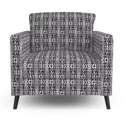 Hilary Farr Outdoor SPF Riff Ebony/Ivory 54" Fabric -Famous Fabric Store Hilary Farr Outdoor SPF Riff Ebony Ivory 54 Fabric 901