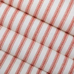 Magnolia Home Berlin Stripe Coral 55" Fabric