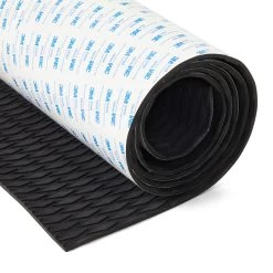 Nonslip Foam Flooring Black 27" X 94" (Adhesive Backed)