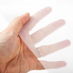 Mesh Polyester White 42" -Famous Fabric Store Mesh Polyester White 46 3