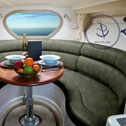 Morbern® Carrara Dark Green 54" Vinyl Fabric -Famous Fabric Store Morbern Carrara Dark Green 54 Vinyl Fabric 76