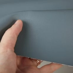 Nauga Soft Blue Fog 54" Vinyl Fabric -Famous Fabric Store Nauga Soft Vinyl Blue Fog 54 3