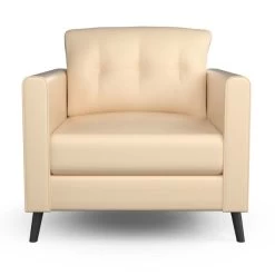 Nauga Soft Fawn 54" Vinyl Fabric -Famous Fabric Store Nauga Soft Vinyl Fawn 54 901