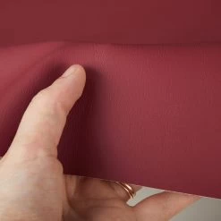 Nauga Soft Tapestry Red 54" Vinyl Fabric -Famous Fabric Store Nauga Soft Vinyl Tapestry Red 54 3