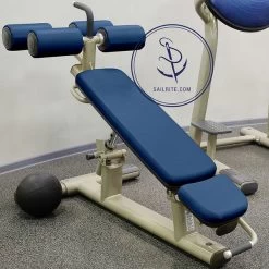 Naugahyde® All American Royal Blue 54" Vinyl Fabric -Famous Fabric Store Naugahyde All American Royal Blue Vinyl AM37 54 84