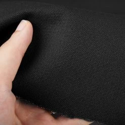 Nimbus™ Cotton Duck 12 Oz. Black 57” Fabric -Famous Fabric Store Nimbus Cotton Duck 12 oz. Black 57 Fabric 3