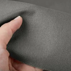 Nimbus™ Cotton Duck 12 Oz. Charcoal 57” Fabric -Famous Fabric Store Nimbus Cotton Duck 12 oz. Charcoal 57 Fabric 3
