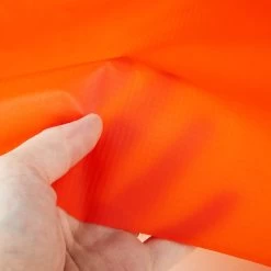 Ripstop 0.75 Oz. Orange 60" Nylon Sailcloth -Famous Fabric Store Ripstop Orange Nylon Sailcloth 3 4oz 60 3