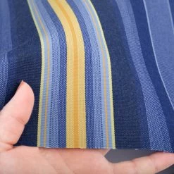 Sattler® Stripes Blue Lagoon 47" Awning Fabric (320409) -Famous Fabric Store Sattler Stripes Blue Lagoon 47 Awning Fabric 320409 3