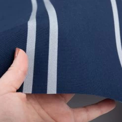 Sattler® Stripes Frame Blueberry 47" Awning Fabric (320560) -Famous Fabric Store Sattler Stripes Frame Blueberry 47 Awning Fabric 320560 3