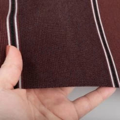 Sattler® Stripes Syrah 47" Awning Fabric (320446) -Famous Fabric Store Sattler Stripes Syrah 47 Awning Fabric 320446 3