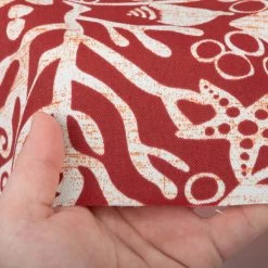 Solarium® Seagate Red 54" Outdoor Fabric -Famous Fabric Store Solarium Seagate Red 54 Outdoor Fabric 3