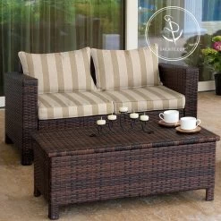 Sunbrella® Range Dune 40564-0001 54" Upholstery Fabric -Famous Fabric Store Sunbrella 40564 0001 Range Dune 54 Upholstery Fabric 73