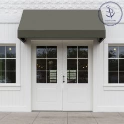 Sunbrella® Marine Grade 4644-0000 Charcoal Grey 46" Fabric -Famous Fabric Store Sunbrella 4644 0000 Charcoal Grey 46 707