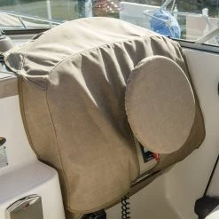 Sunbrella® Marine Grade 4696-0000 Tresco Birch 46" Fabric -Famous Fabric Store Sunbrella 4696 0000 Tresco Birch Awning Fabric 46 701