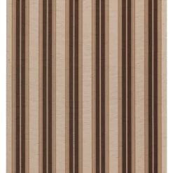 Sunbrella® Awning Stripe 4776-0000 Chocolate Chip Fancy 46" Fabric -Famous Fabric Store Sunbrella 4776 0000 Chocalate Chip Fancy 46 Awning Stripe 3