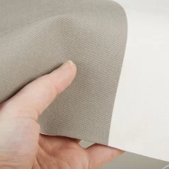 Sunbrella® Awning Stripe 4876-0000 Manhattan Fog 46" Fabric -Famous Fabric Store Sunbrella 4876 0000 Manhattan Fog 46 Awning Stripe Fabric 4