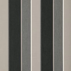 Sunbrella® Awning Stripe 4888-0000 Clinton Granite 46" Fabric