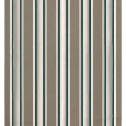 Sunbrella® Awning Stripe 4907-0000 Taupe 5 Bar Stripe 46" Fabric -Famous Fabric Store Sunbrella 4907 0000 Taupe 5 Bar Stripe 46 Signature Series Awning Stripe 3