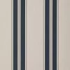 Sunbrella® Awning Stripe 4916-0000 Navy/Taupe Fancy 46" Fabric -Famous Fabric Store Sunbrella 4916 0000 Navy Taupe Fancy 46 Signature Series Awning Stripe 1