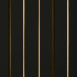 Sunbrella® Awning Stripe 4988-0000 Cooper Black 46" Fabric