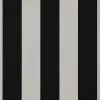 Sunbrella® Awning Stripe 5704-0000 Beaufort Black/White 6 Bar 46" Fabric -Famous Fabric Store Sunbrella 5704 0000 Black White 6 Bar Stripe 46 1