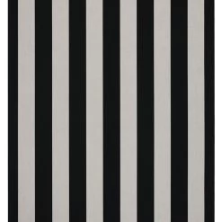 Sunbrella® Awning Stripe 5704-0000 Beaufort Black/White 6 Bar 46" Fabric -Famous Fabric Store Sunbrella 5704 0000 Black White 6 Bar Stripe 46 3