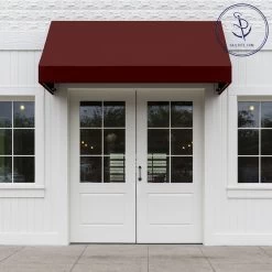 Sunbrella® Marine Grade 6031-0000 Burgundy 60" Fabric -Famous Fabric Store Sunbrella 6031 0000 Burgundy 60 707