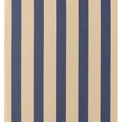 Sunbrella® Awning Stripe 4921-0000 Mediterranean Canvas Block 46" Fabric -Famous Fabric Store Sunbrella Mediterranean Canvas Block Stripe 46 3