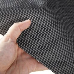 Textilene® Decorative Vinyl Mesh Graphite 54" Fabric -Famous Fabric Store Textilene Decorative Vinyl Mesh Graphite 54 Fabric 5
