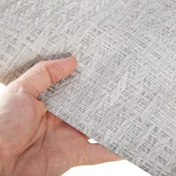 Textilene® Decorative Vinyl Mesh Silver Lining 54" Fabric -Famous Fabric Store Textilene Decorative Vinyl Mesh Silver Lining 54 Fabric 5