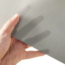 Textilene® Sunsure Vinyl Mesh Dove Grey 54" Fabric -Famous Fabric Store Textilene Sunsure Vinyl Mesh Dove Grey 54 Fabric 5