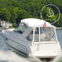 Weblon Regatta® White Top Driftwood Lining 62" Vinyl Fabric -Famous Fabric Store Weblon Regatta Vinyl Fabric Driftwood White 62 75